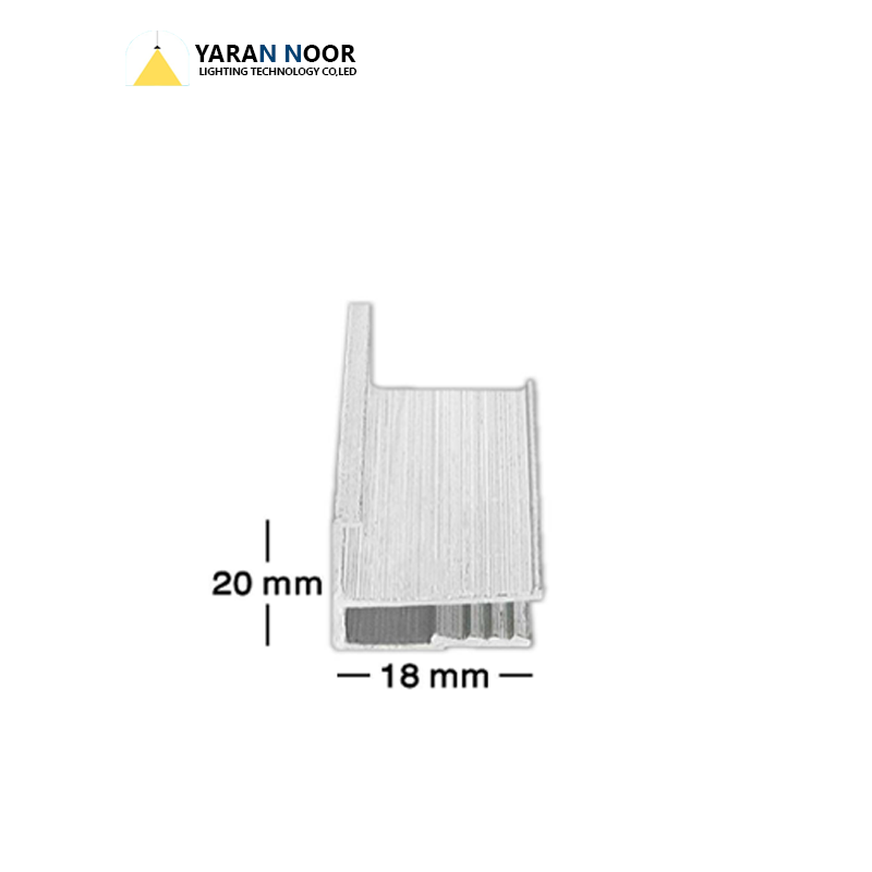 پروفیل لاین نوری روکاروآویز کد63 دولاین