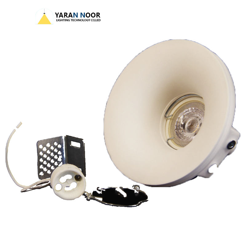 فریم هالوژن گچی مدل زمرد