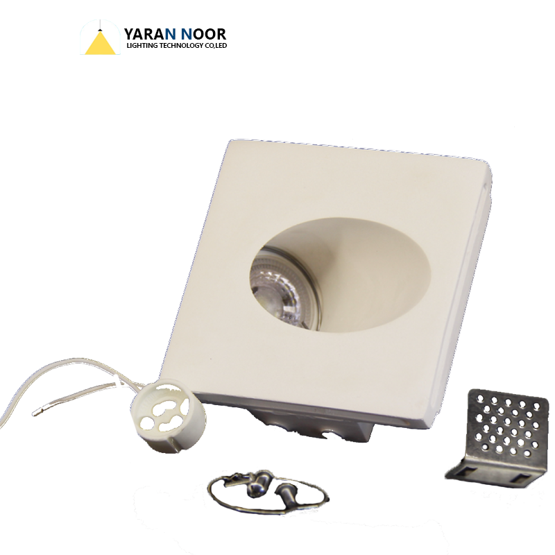 فریم هالوژن گچی مدل شید