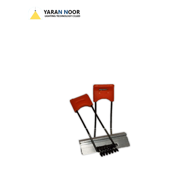 پایه آلومینیومی 2فنره لاینر چراغ خطی