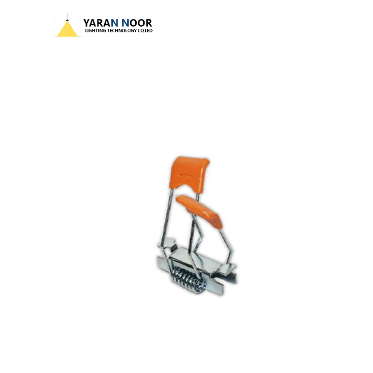 پایه آهنی دوفنره لاینر چراغ خطی