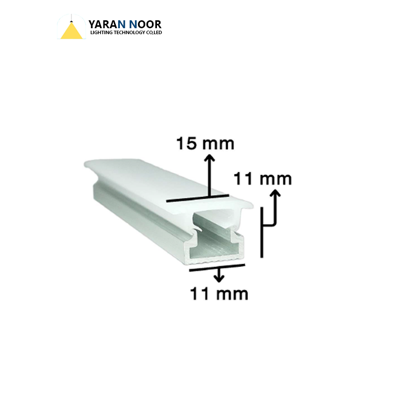 پروفیل لاین نوری توکارکابینتی کد91