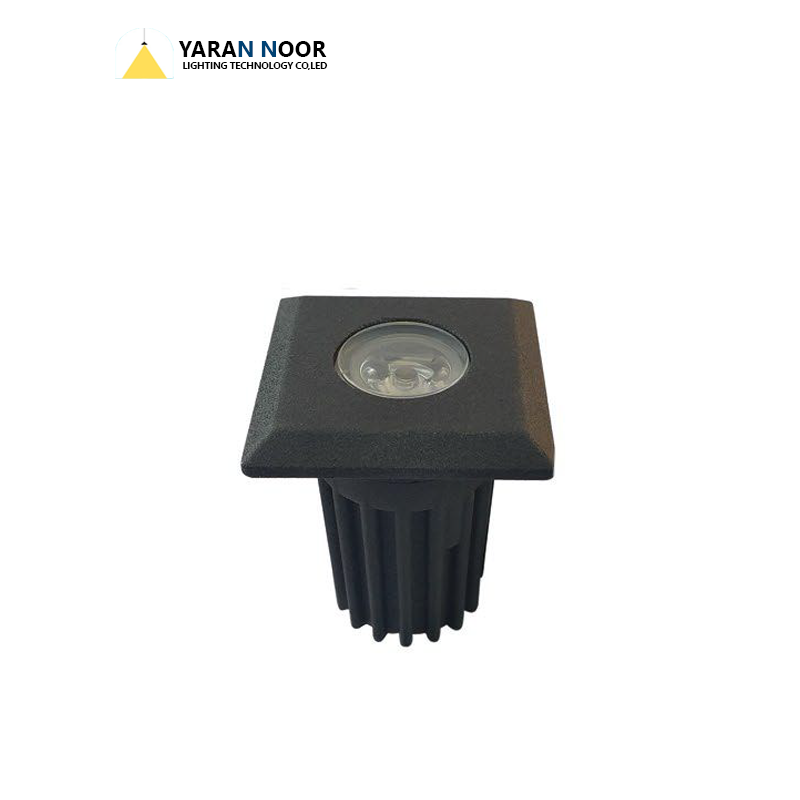 چراغ دفنی زحل مربع1وات 12ولت