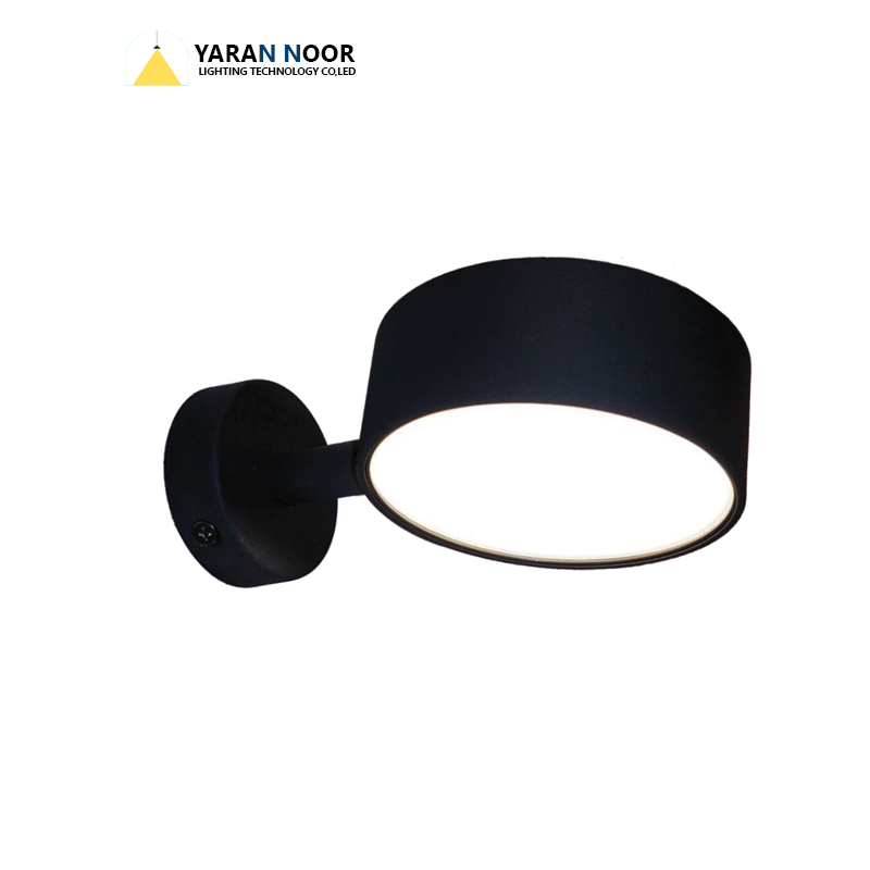 چراغ دیواری اوربیت دایره ای دوطرف نور قابل چرخش