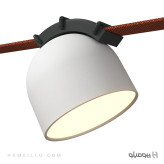 چراغ کمربندی 12 وات استوانه مدرن LWQ-R03